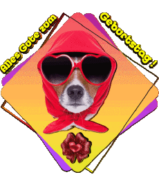 Messages German Alles Gute zum Geburtstag Tiere 12 