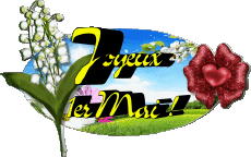 Nachrichten Französisch 1er Mai Joyeux 