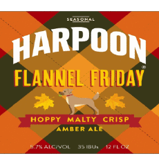 Flannel Friday-Bebidas Cervezas USA Harpoon Brewery 