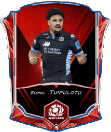 Sports Rugby - Joueurs Ecosse Sione Tuipulotu 