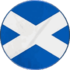 Drapeaux Europe Ecosse Rond 