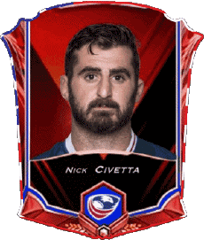 Sport Rugby - Spieler U S A Nick Civetta 