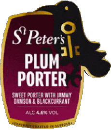 Plum Porter-Boissons Bières Royaume Uni St  Peter's Brewery 