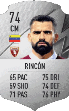 Multimedia Videogiochi F I F A - Giocatori carte Venezuela Tomás Rincón 