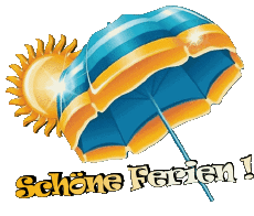 Messages German Schöne Ferien Transparent Background 07 