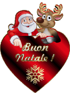 First Name - Messages Messages - Italian Buon Natale Serie 07 