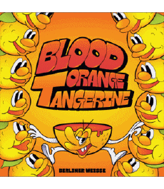 Blood orange Tangerine-Getränke Bier USA Gnarly Barley 
