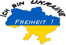 Messages Allemand Ich bin UKRAINE 01 