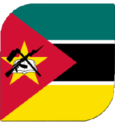 Banderas África Mozambique Plaza 
