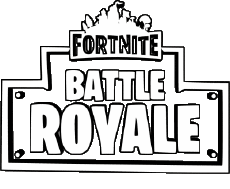 Logo-Multi Média Jeux Vidéo Fortnite Battle Royale 