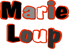 First Names FEMININE - France M Composed Marie Loup 