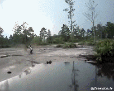 Humor -  Fun Transport Motorräder Cross Gamelles Fail 