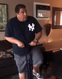 Humor -  Fun MENSCHEN Pogo Stick Serie 01 