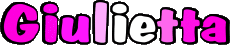 Nome FEMMINILE - Italia G Giulietta 