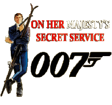 Multimedia Film Internazionale James Bond 007 Al servizio secreto di sua Maesta Logo Inglese 
