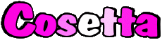 Vorname WEIBLICH - Italien C Cosetta 