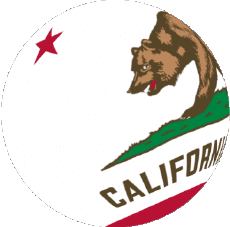 Banderas América U.S.A - Estados California Esfera - Cubo 