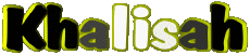 Nome FEMMINILE - Maghreb Musulmano K Khalisah 