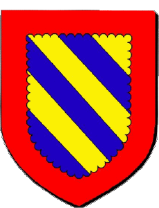 Drapeaux France Départements - Villes 58 Nievre 