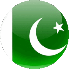 Flags Asia Pakistan Round : Gif Service