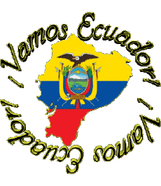 Messages Spanish Vamos Ecuador Bandera 