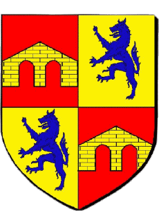 Wappen-Fahnen Frankreich Abteilungen - Städte 83 GIENS 