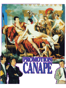 Patrick Chesnais-Multimedia Películas Francia Thierry Lhermitte Promotion canapé Patrick Chesnais