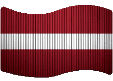 Banderas Europa Letonia Rectángulo 