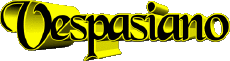 Vorname MANN - Italien V Vespasiano 