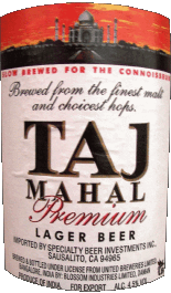 Boissons Bières Inde Taj Mahal Beer 