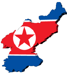 Flags Asia North Korea Various 