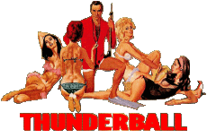 Multimedia V International James Bond 007 Feuerball Englisches Logo 