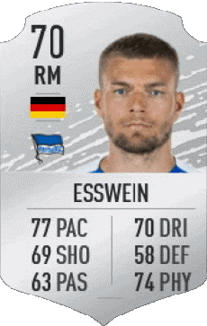 Multimedia Vídeo Juegos F I F A - Jugadores  cartas Alemania Alexander Esswein 