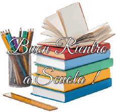 Messages Italian Buon Rientro a Scuola Transparent Background 006 