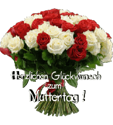Messages Allemand Herzlichen Glückwunsch zum Muttertag 015 