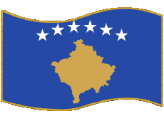 Drapeaux Europe Kosovo Rectangle 