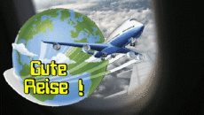 Messagi Tedesco Gute Reise Sfondo animato 002 