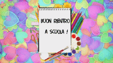 Mensajes Italiano Buon Rientro a Scuola Fondo animado 007 