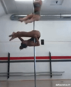 Humor -  Fun PEOPLE Pole Dance Gamelle Fail 