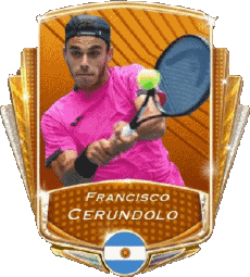 Sportivo Tennis - Giocatori Argentina Francisco Cerundolo 