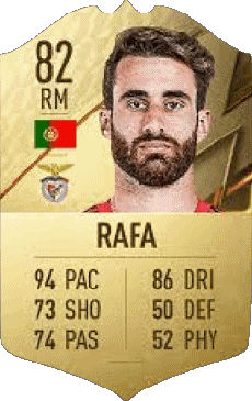 Multimedia Videospiele F I F A - Karten Spieler Portugal Silva Rafa 