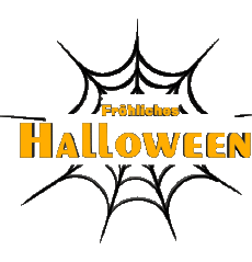 Mensajes Alemán Fröhliches Halloween 01 