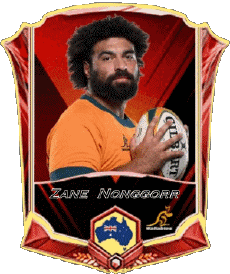Deportes Rugby - Jugadores Australia Equipo 2025 Zane Nonggorr 