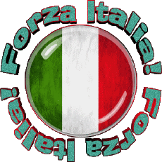 Messages Italian Forza Italia Bandiera - Mappa 