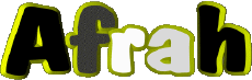 Nombre FEMENINO - Magreb Musulmán A Afrah 