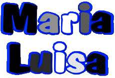 Prénoms FEMININ - Italie M Composé Maria Luisa 