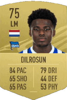 Multimedia Vídeo Juegos F I F A - Jugadores  cartas Países Bajos Javairô Dilrosun 