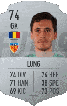 Sport F I F A - Karten Spieler Rumänien Silviu Lung 