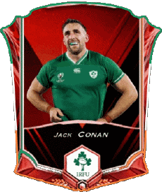 Sports Rugby - Joueurs Irlande Jack Conan 
