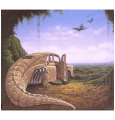 Humor -  Fun Künstler Maler Jacek Yerka 